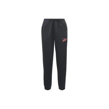 Reebok VECTOR GRAPHIC JOGGER Knitted Sports Pants Women's Black