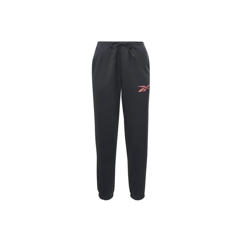 Reebok VECTOR GRAPHIC JOGGER Knitted Sports Pants Women's Black-0