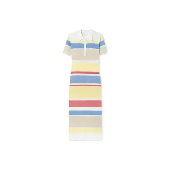 LACOSTE SS22 Dress Women's Multicolor