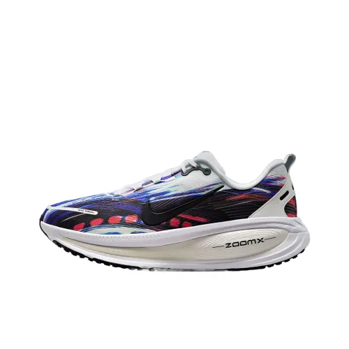 Nike Vomero 18 Cushioning Low Top Running Shoes Men's Blue White