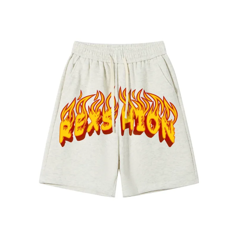 REXSHION Casual Shorts Unisex-12