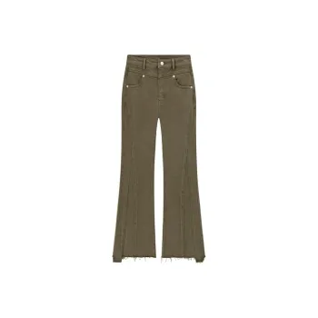 CHUU Jeans Women's Army Green