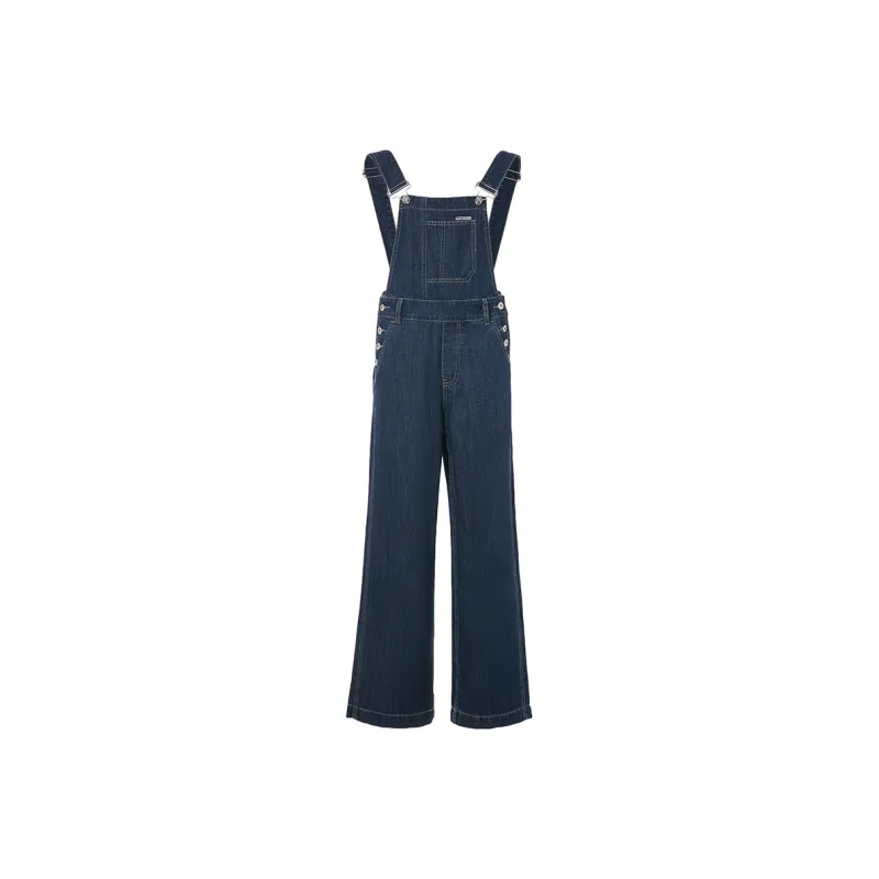 LOFT SHINE Overalls Women's Denim Blue-0