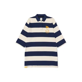 Vans Short Sleeved Dress Women's Blue White Stripes