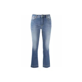 SportMax Mini-Flare Cropped Jeans
