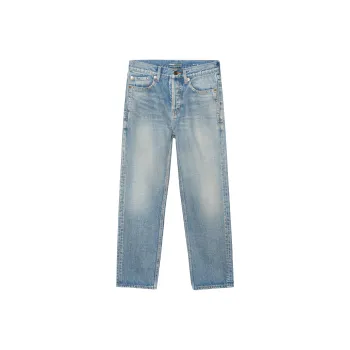 SAINT LAURENT Venice Cropped Jeans