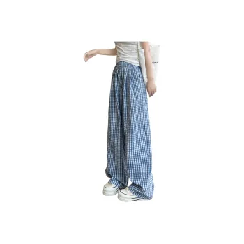 Ya Sheep People Casual Pants Women's Dark Blue