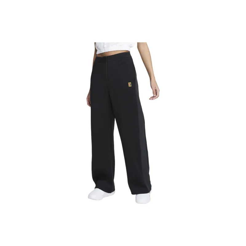 Nike Court Dri FIT Heritage Knitted Sweatpants Women's Black-0