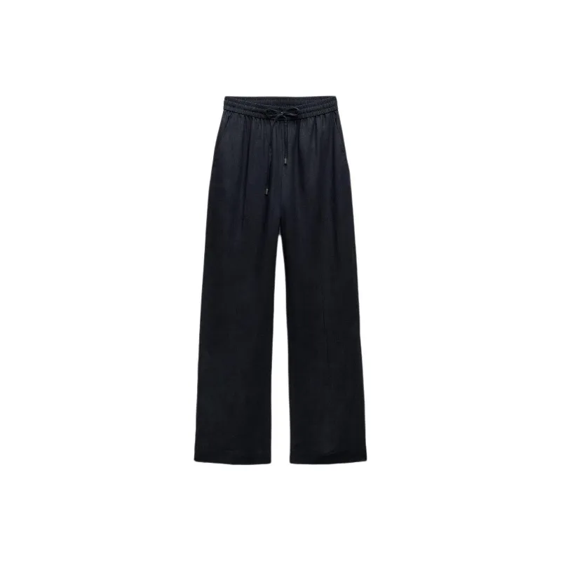 ZARA Casual Pants Women's Blue-0