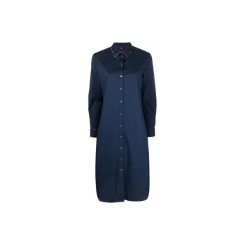 PS By Paul Smith Long-Sleeved Dresses Women's Blue