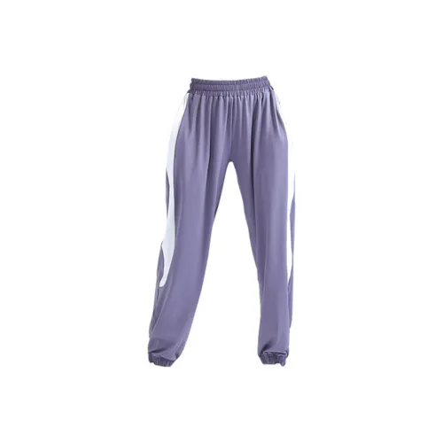 PEAK Casual Pants Women's Purple White