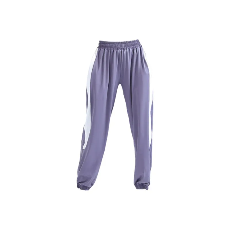 PEAK Casual Pants Women's Purple White-0