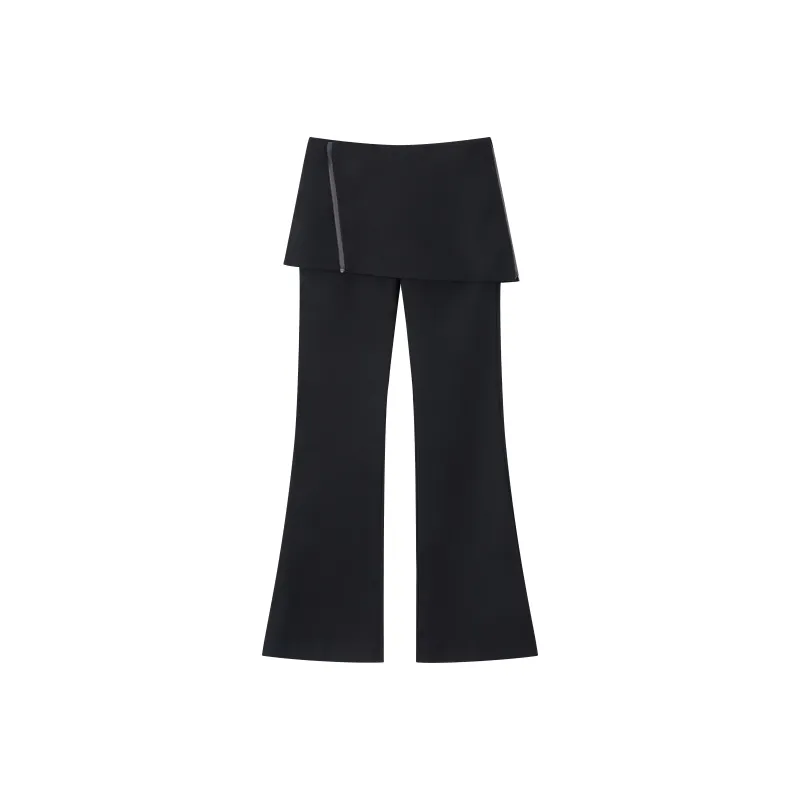 RUNTOTHEFUTURE Casual Pants Women's Classic Black-0