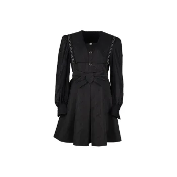 LOFT SHINE Long-Sleeved Dresses Women's Black