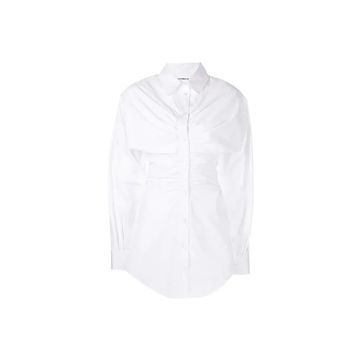 Alexander Wang Long Sleeved Dresses Women's White-0
