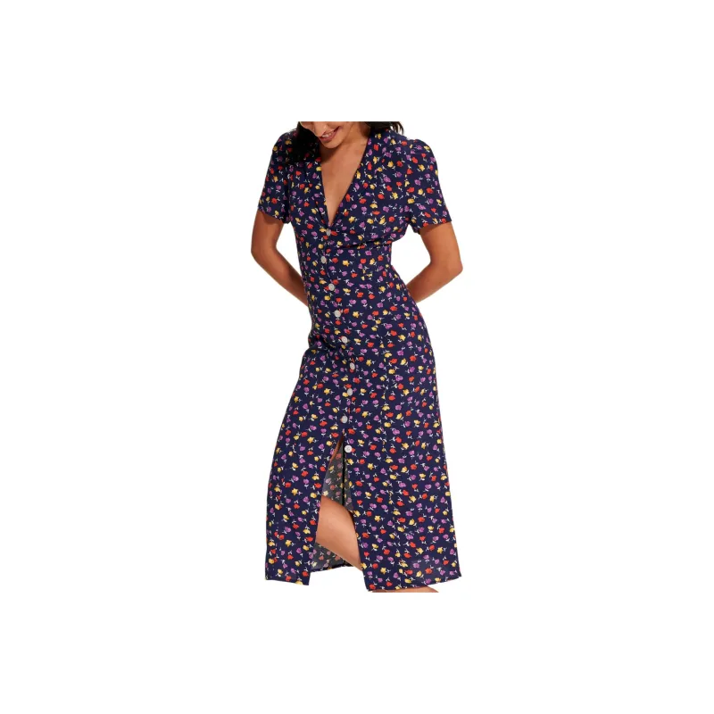 Rouje MARIN DRESS Short-Sleeved Dresses Women's Marine Blue-0