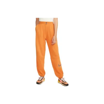 Nike Sportswear Swoosh Knitted Sports Pants Women's Orange