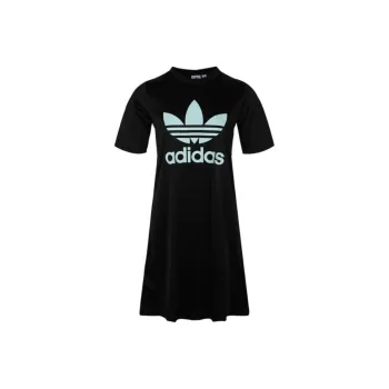 Adidas Originals TEE DRESS Short Sleeved Dresses Women's Black