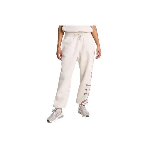 Nike SPORTSWEAR Knitted Sports Pants Women's Light Pink