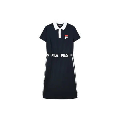 FILA Short Sleeved Dress Women's Legend Blue