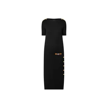 LOUIS VUITTON Dauphine Tab Knit Maxi Dress