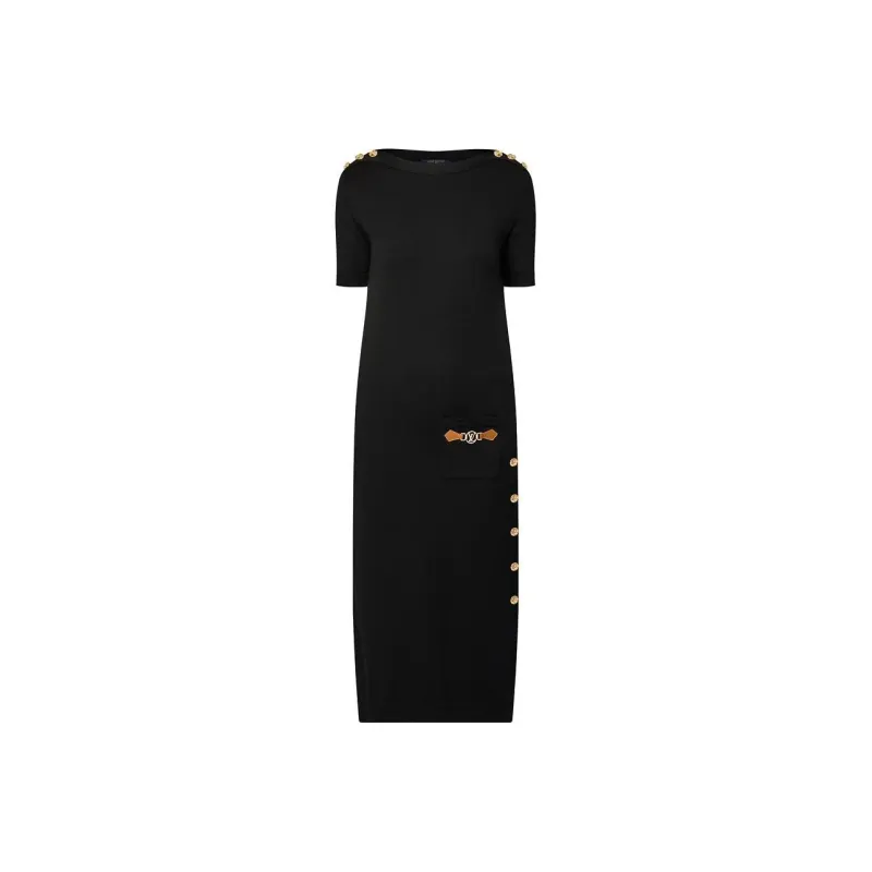 LOUIS VUITTON Dauphine Tab Knit Maxi Dress-0