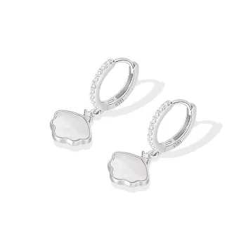Daisy Dream 999 Fine Silver Earrings Women's
