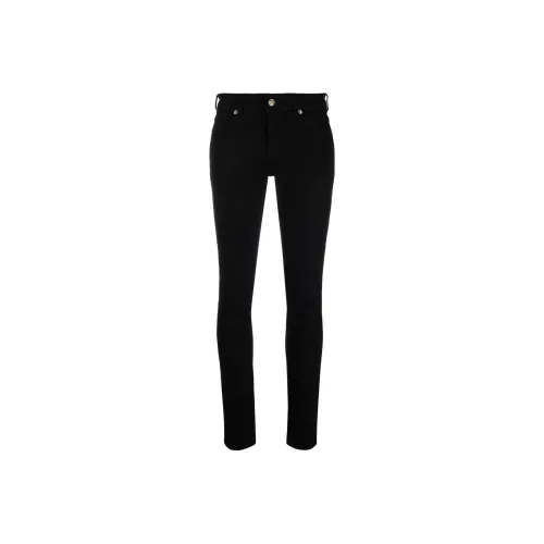 VERSACE JEANS COUTURE Logo embroidered Skinny Jeans