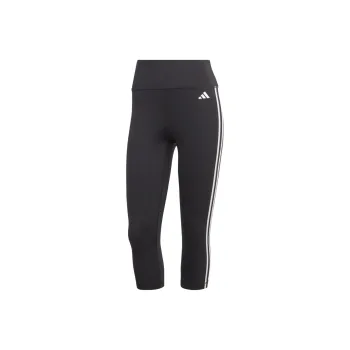Adidas Free Shipping With AdiClub Train Essentials 3 Stripes High Waisted 3/4 Leggings