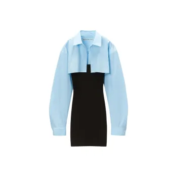 Alexander Wang Cropped Shirt Dress