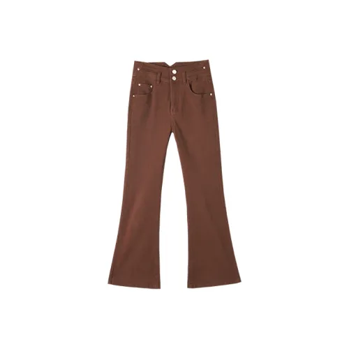 HIPPIEMISS Jeans Women's Red Brown