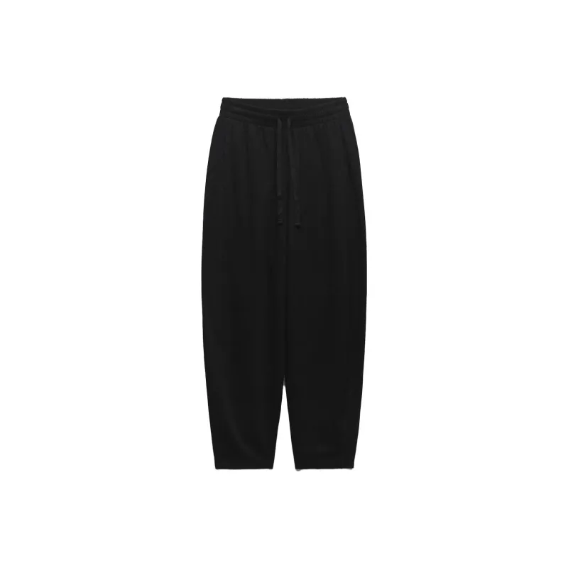 ZARA Knitted Sports Pants Women's Black-0