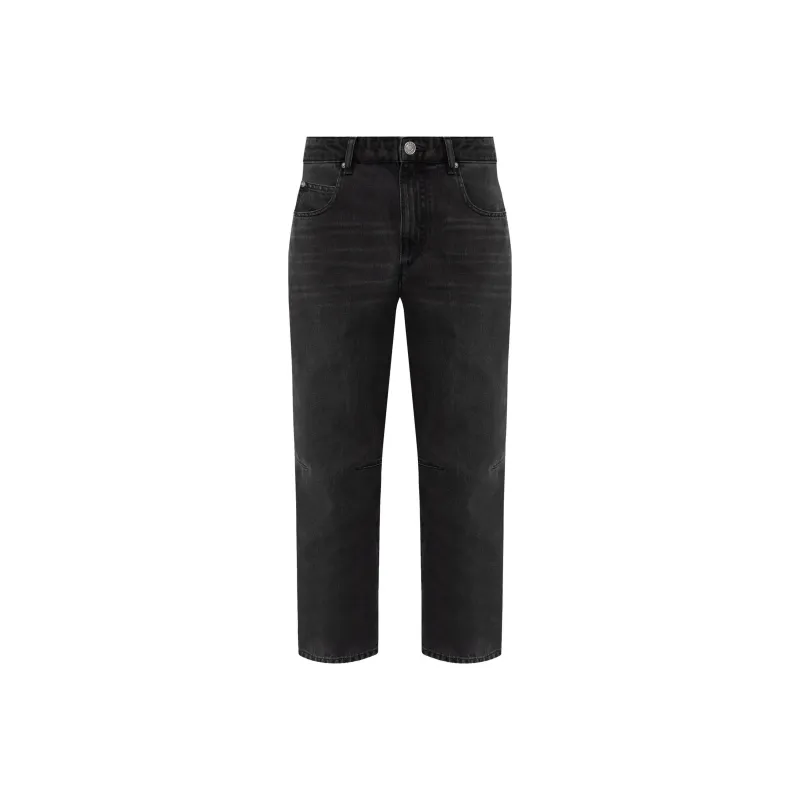 ISABEL MARANT ETOILE Janet Cropped Jeans-0