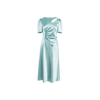 BESIONIA SS24 Short Sleeved Dresses Women's Light Blue