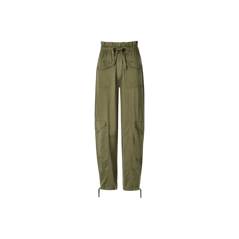 GANNI Tapered Cargo Trousers-0