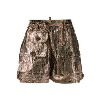 DSQUARED2 Metallic Effect Shorts