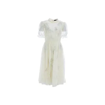 Marie Elie Short-Sleeved Dresses Women's Yellow