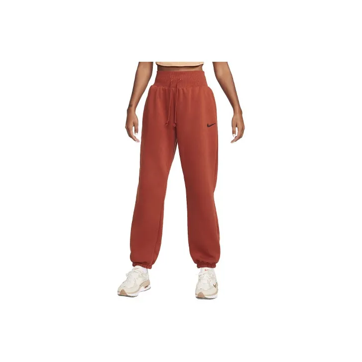 Nike Knitted Sweatpants Women's Orange-0