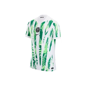 Nike Dri Fit Soccer Jersey Men's White/Pine Green/Impact Green/Black