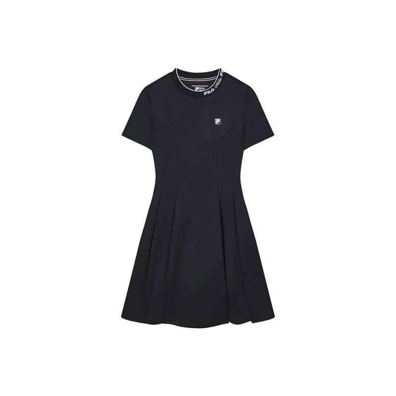 FILA SS24 Short Sleeved Dresses Women's Legend Blue-0