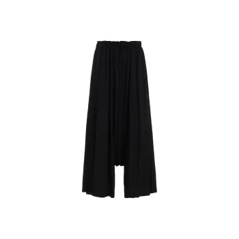 Yohji Yamamoto O Gathered Pants 'Black'