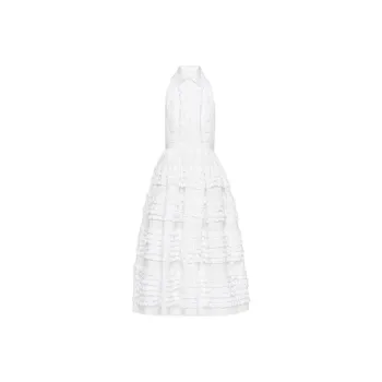 PRADA Sleeveless Dress Women's White