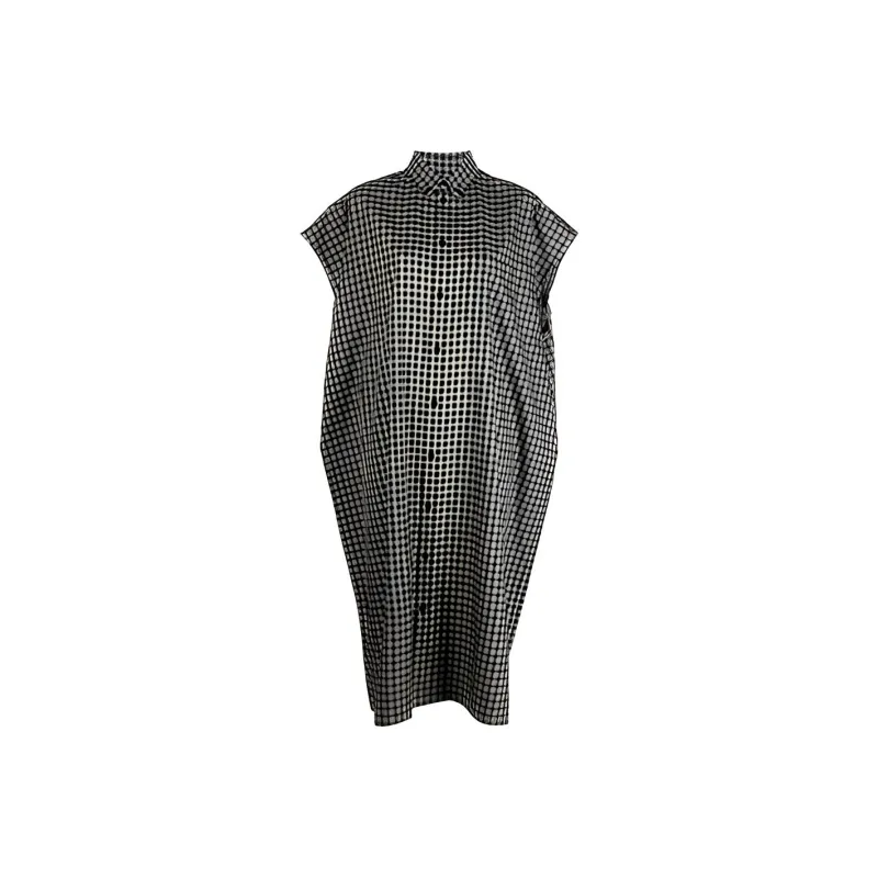 Balenciaga SS21 Short-Sleeved Dresses Regular Fit Women's Black-0