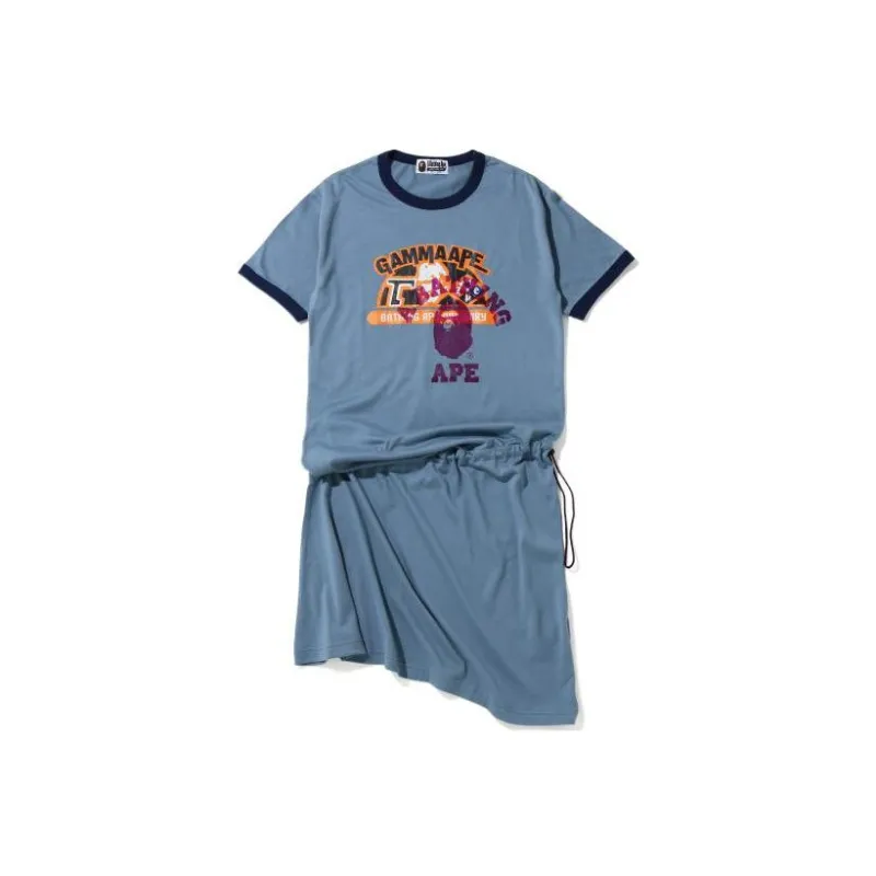 A BATHING APE Short Sleeved Dresses Women's-1