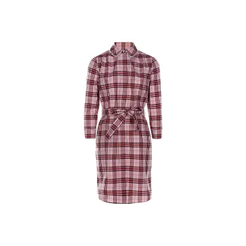 Burberry Long Sleeved Dress Women's Pink