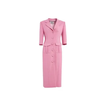 BESIONIA SS24 Short-Sleeved Dresses Women's Pink