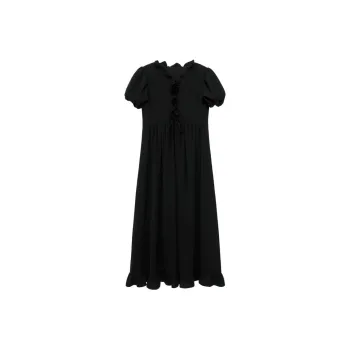 Boutique By Babymoon Short Sleeved Dress Women's Black