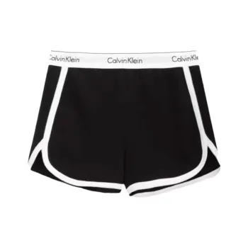 CALVIN KLEIN Modern Gravity Band Casual Shorts Women's Space Black