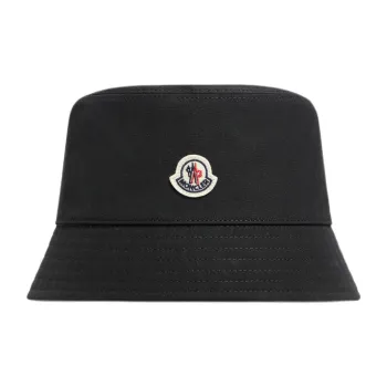 Moncler Logo Patch Bucket Hat