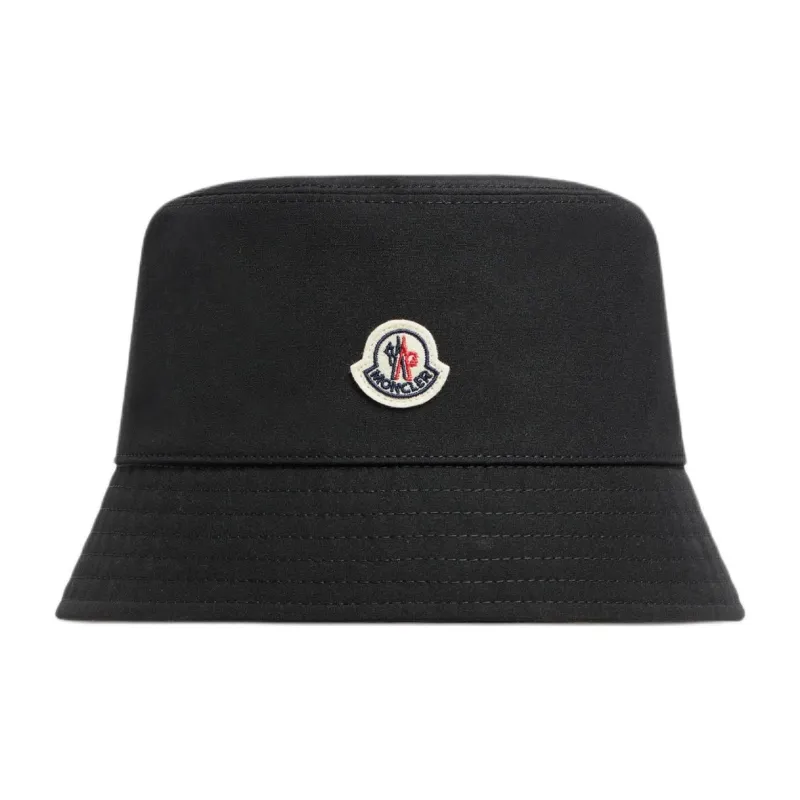 Moncler Logo Patch Bucket Hat-0